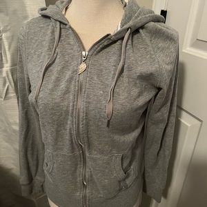 Angel wings zip hoodie